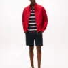 Short en molleton avec logo drapeau Short en molleton avec logo drapeau