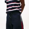 Short en molleton avec logo drapeau Short en molleton avec logo drapeau