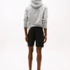Short en molleton avec logo drapeau Short en molleton avec logo drapeau