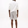 Short en molleton avec logo drapeau Short en molleton avec logo drapeau