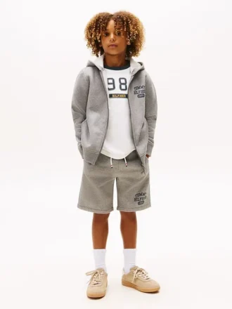 Short en molleton avec logo pour enfant