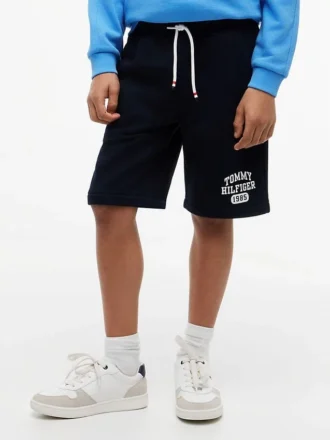 Short en molleton avec logo pour enfant