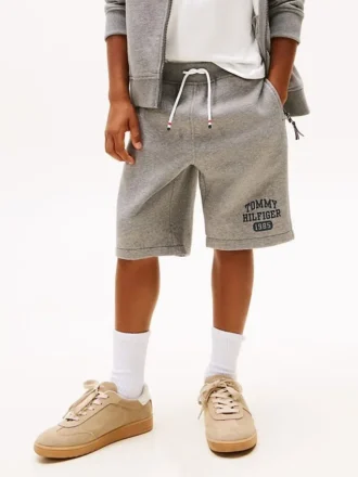 Short en molleton avec logo pour enfant