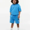 Short en molleton pour enfant avec logo Sun & Wave Short en molleton pour enfant avec logo Sun & Wave