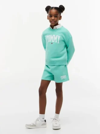 Short en molleton Tommy Logo pour enfant