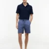 Shorts ajustés classiques 7&Prime; délavés