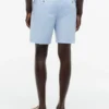 Shorts ajustés classiques 7&Prime; délavés