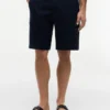 Shorts cargo en sergé stretch à coupe décontractée Shorts cargo en sergé stretch à coupe décontractée