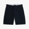 Shorts cargo en sergé stretch à coupe décontractée Shorts cargo en sergé stretch à coupe décontractée