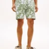 Shorts à coupe classique 18 cm à imprimé tropical