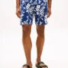 Shorts à coupe classique 18 cm à imprimé tropical