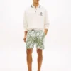 Shorts à coupe classique 18 cm à imprimé tropical