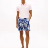 Shorts à coupe classique 18 cm à imprimé tropical