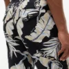 Shorts à coupe classique 18 cm à imprimé tropical