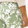 Shorts à coupe classique 18 cm à imprimé tropical