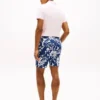 Shorts à coupe classique 18 cm à imprimé tropical