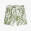 Shorts à coupe classique 18 cm à imprimé tropical