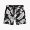 Shorts à coupe classique 18 cm à imprimé tropical