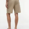 Shorts décontractés en mélange coton-lin Shorts décontractés en mélange coton-lin