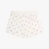 Shorts de nuit en mélange imprimé floral Shorts de nuit en mélange imprimé floral