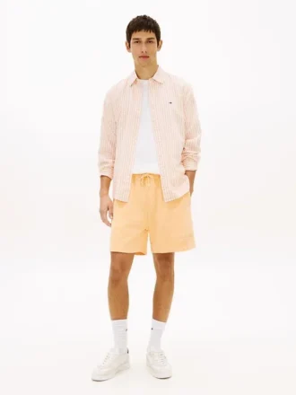 Shorts de plage Tommy Jeans teint en pièce Shorts de plage Tommy Jeans teint en pièce
