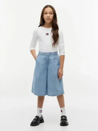 Shorts en chambray pour enfant Shorts en chambray pour enfant