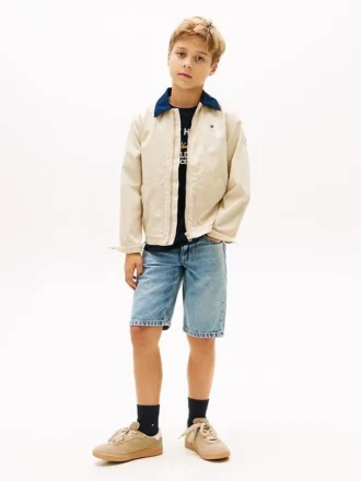 Shorts en denim droit pour enfant Shorts en denim droit pour enfant
