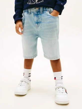 Shorts en denim droit pour enfant Shorts en denim droit pour enfant