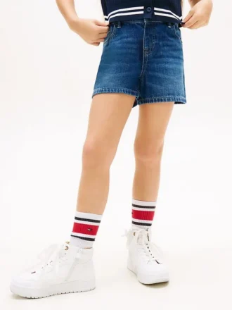 Shorts en denim à enfiler pour enfants Shorts en denim à enfiler pour enfants