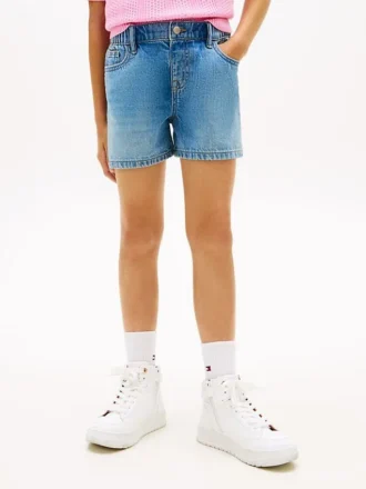 Shorts en denim à enfiler pour enfants Shorts en denim à enfiler pour enfants