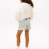 Shorts en denim à ourlet brut pour enfant Shorts en denim à ourlet brut pour enfant