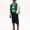 Shorts en denim style carpentier pour enfant