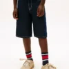 Shorts en denim style carpentier pour enfant