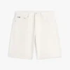 Shorts en denim teint en pièce, coupe classique Shorts en denim teint en pièce, coupe classique