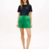 Shorts en lin à enfiler