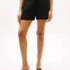 Shorts en lin à enfiler