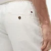 Shorts en lin mélangé, coupe classique, 20 cm