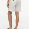 Shorts en lin mélangé, coupe classique, 20 cm