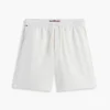 Shorts en lin mélangé, coupe classique, 20 cm
