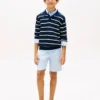 Shorts en mélange de lin pour enfant