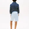 Shorts en mélange de lin pour enfant
