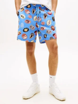 Shorts en popeline imprimée Tommy Jeans Shorts en popeline imprimée Tommy Jeans