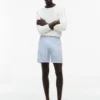 Shorts en seersucker coupe classique 7″ Shorts en seersucker coupe classique 7″