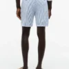 Shorts en seersucker coupe classique 7″ Shorts en seersucker coupe classique 7″