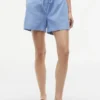 Shorts à enfiler en mélange lin-coton Shorts à enfiler en mélange lin-coton