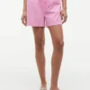 Shorts à enfiler en mélange lin-coton Shorts à enfiler en mélange lin-coton