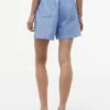 Shorts à enfiler en mélange lin-coton Shorts à enfiler en mélange lin-coton