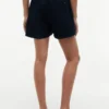Shorts à enfiler en mélange lin-coton Shorts à enfiler en mélange lin-coton