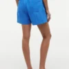 Shorts à enfiler en mélange lin-coton Shorts à enfiler en mélange lin-coton