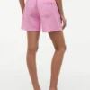 Shorts à enfiler en mélange lin-coton Shorts à enfiler en mélange lin-coton